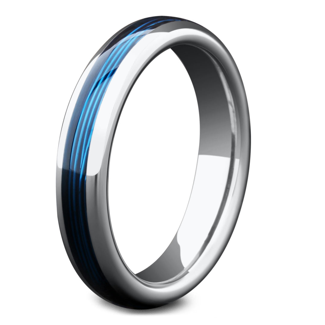 Women's Blue Fishing Line Ring